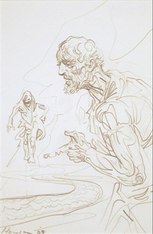 peter howson walking on water